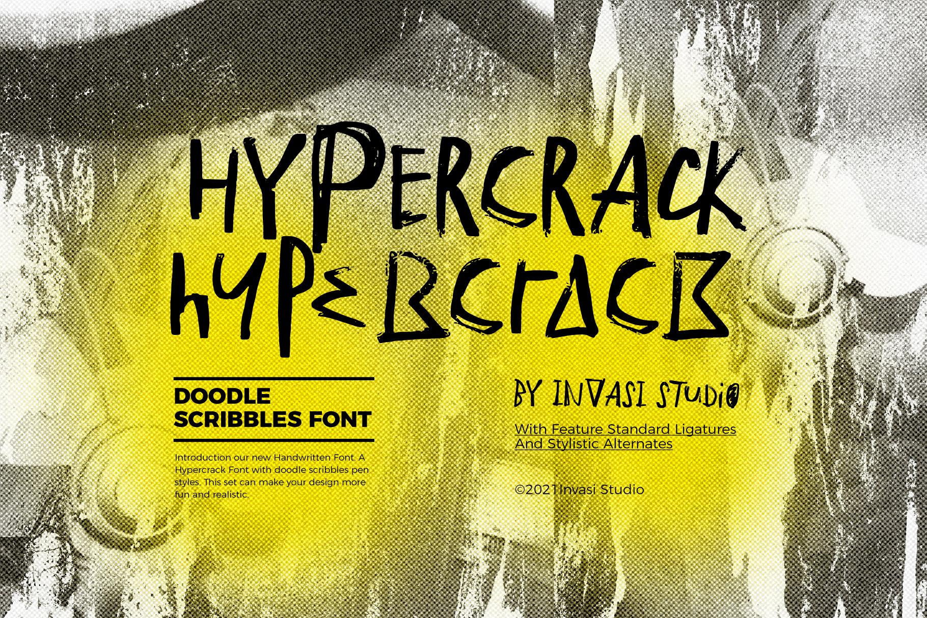 Hypercrack Font