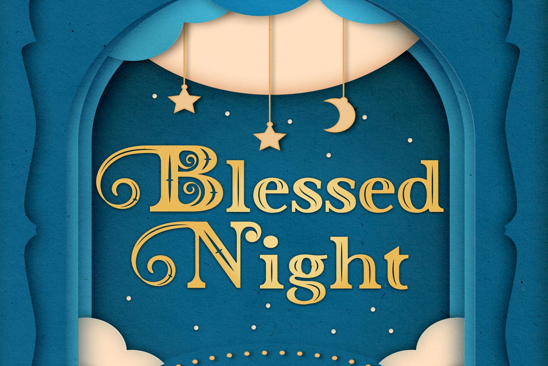 Blessed Night Font