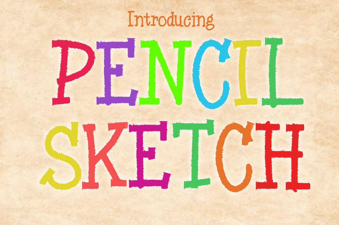 Pencil Sketch Font