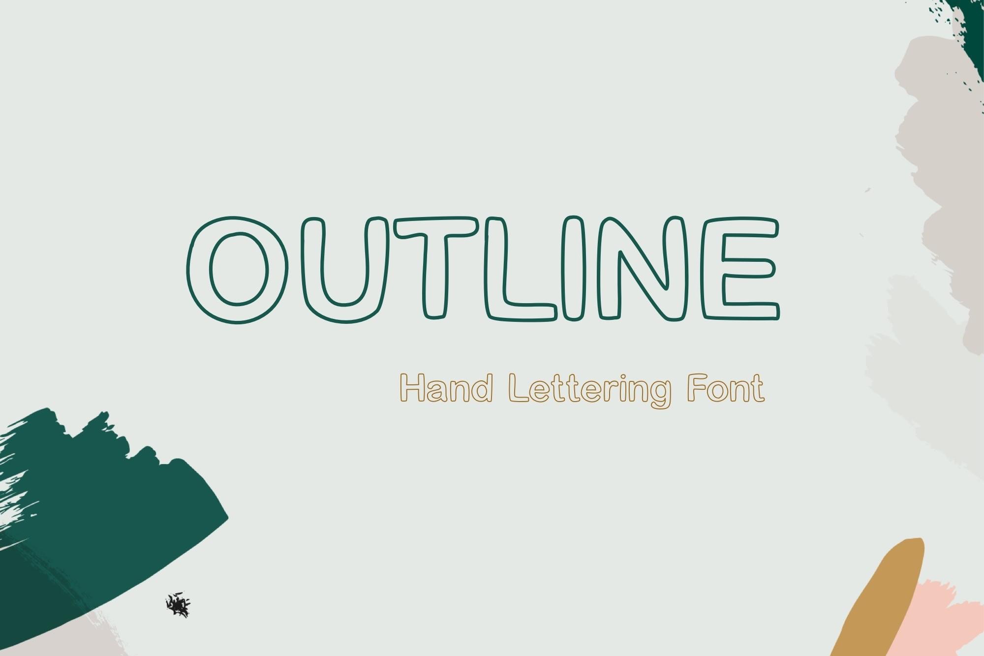 Outline Font
