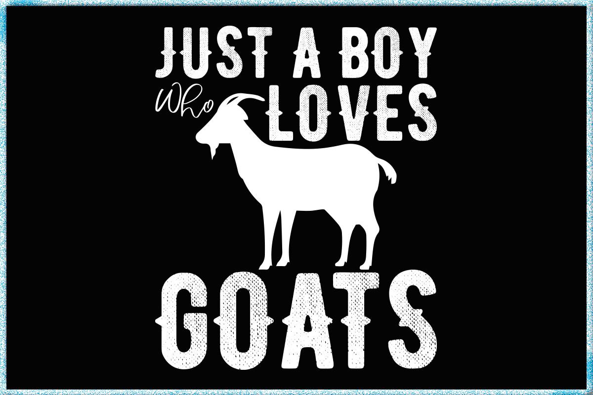 Just a Boy Who Loves Goats