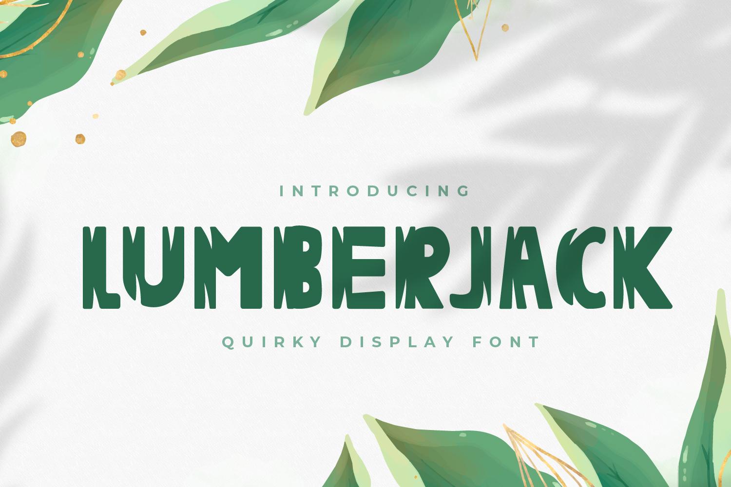 Lumberjack Font