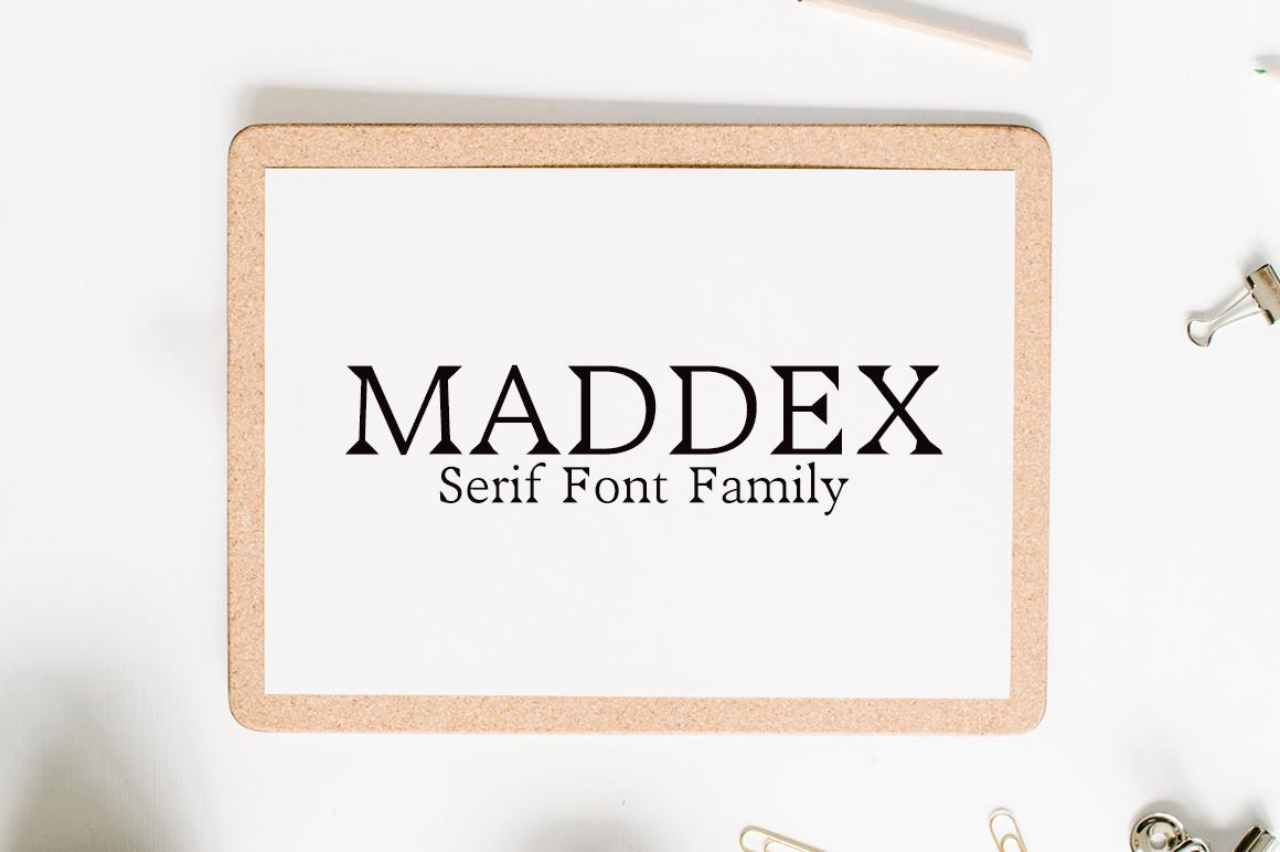 Maddex Font