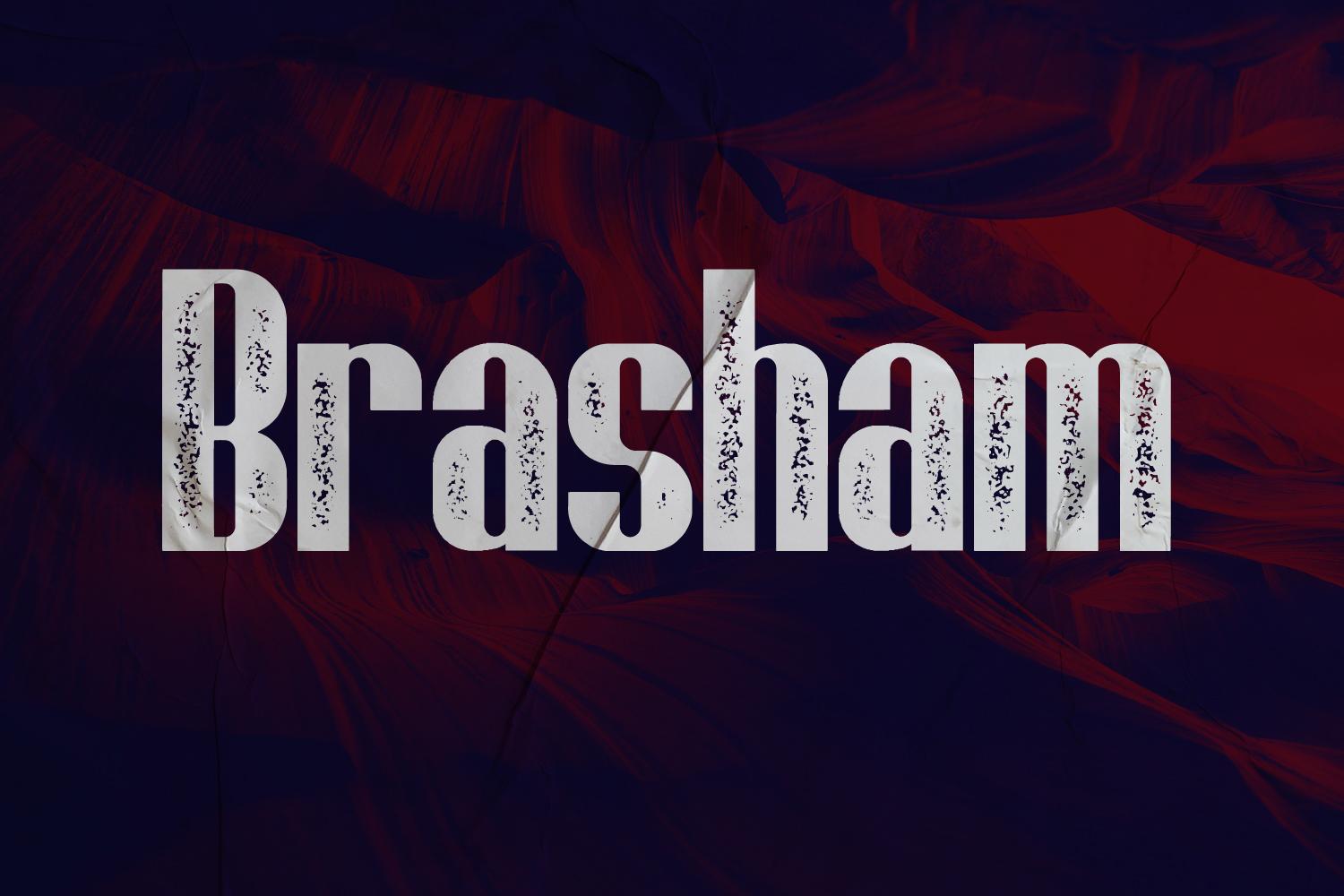 Brasham Font