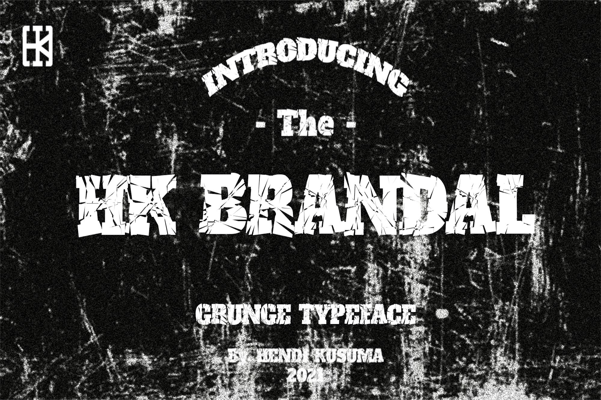 HK Brandal Font