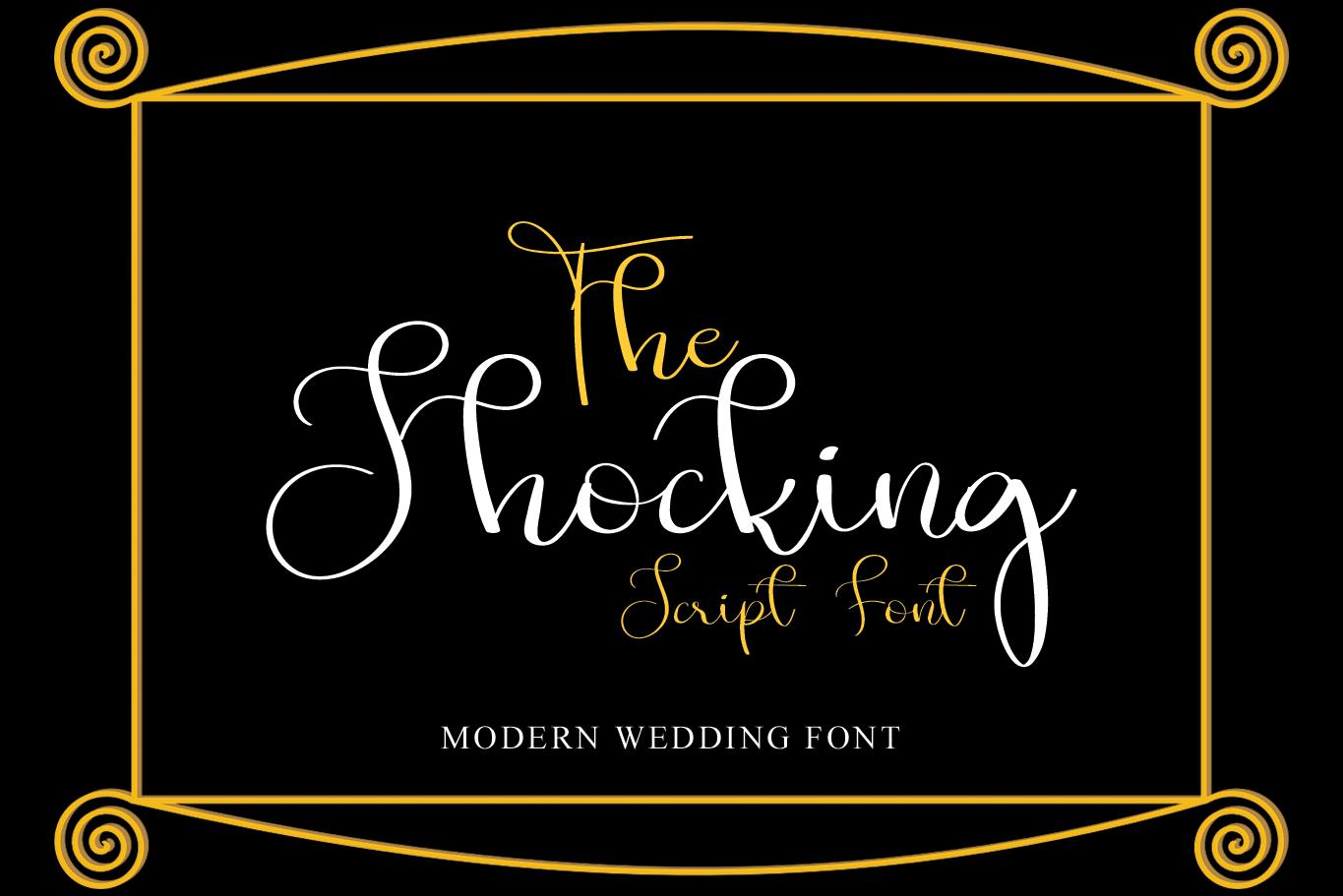The Shocking Font