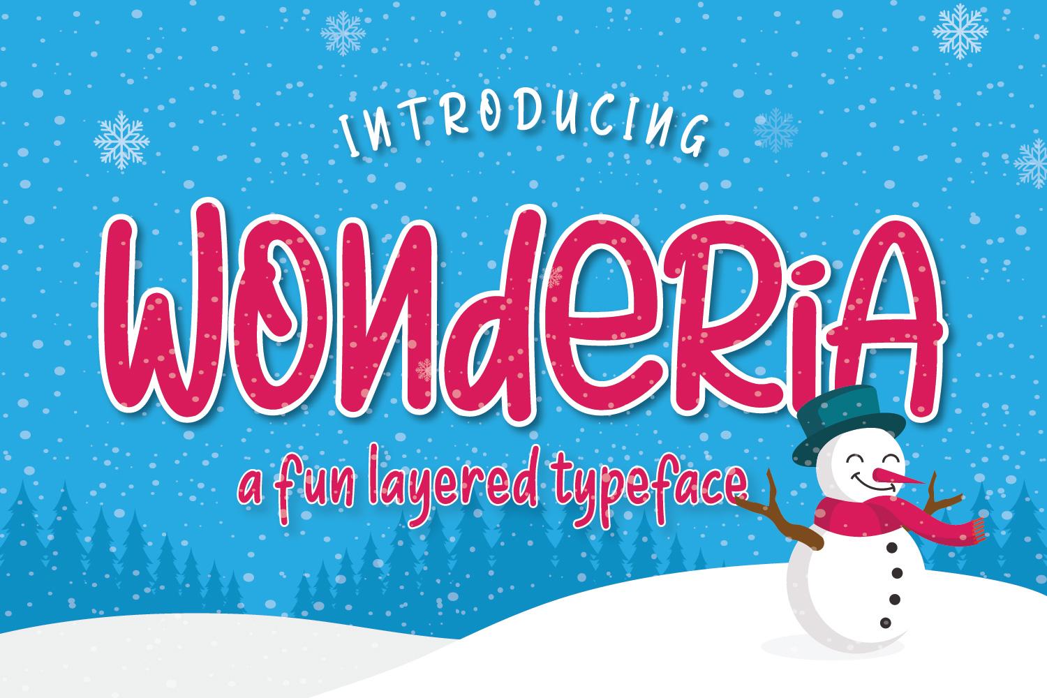 Wonderia Font
