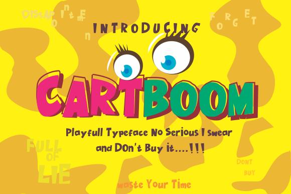 Cartboom Font