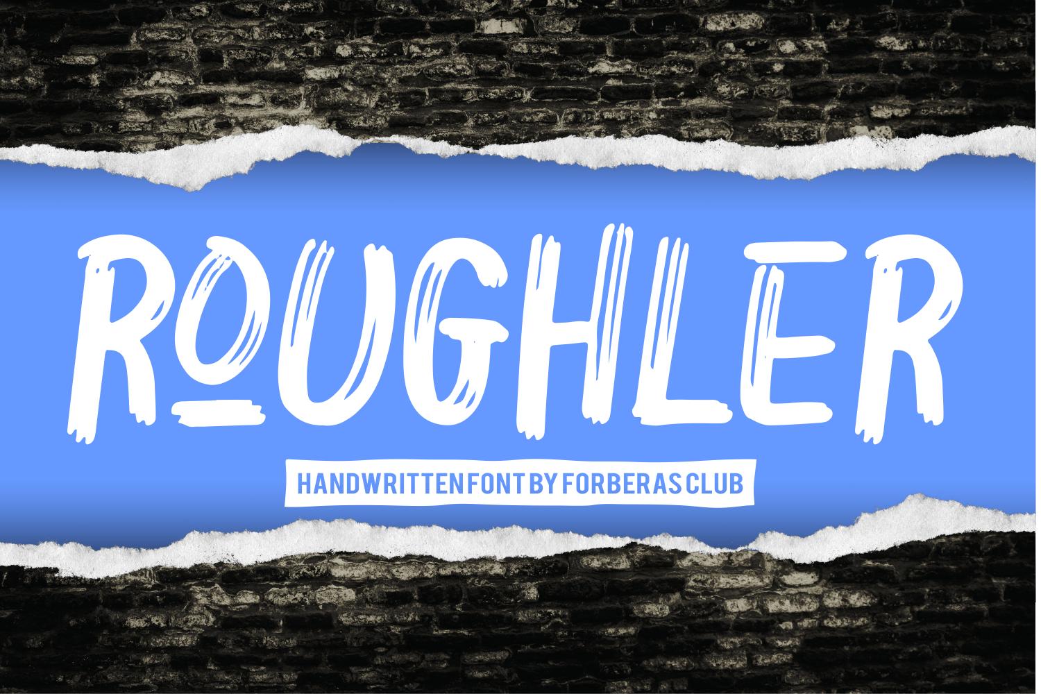 Roughler Font