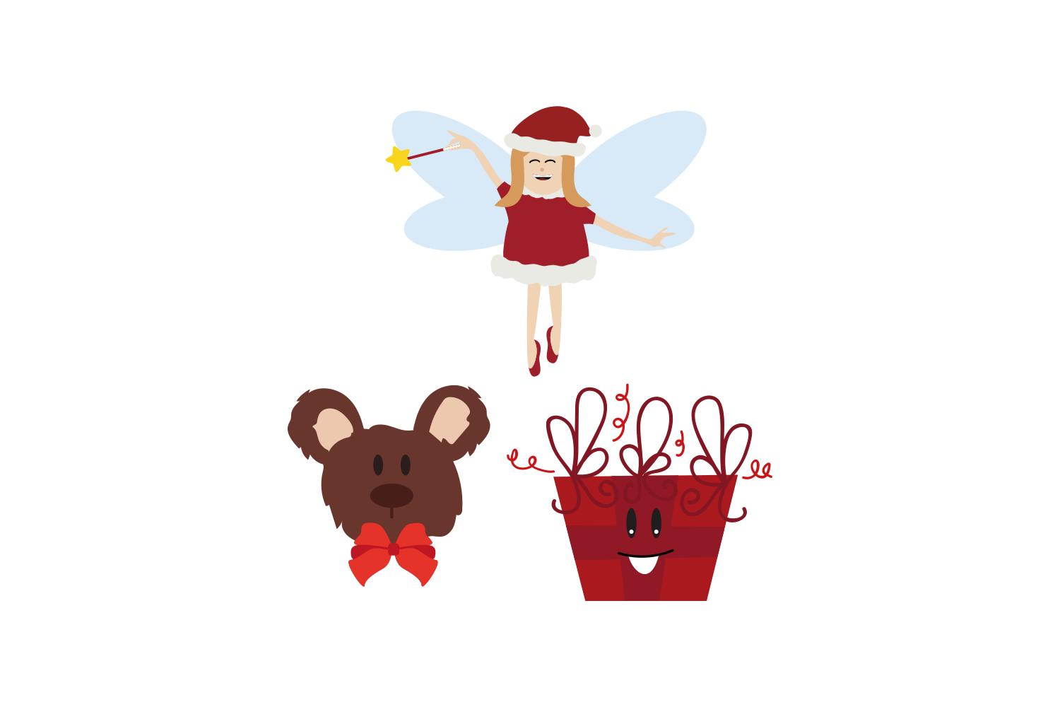 Christmas Fairy - Christmas Bear - Christmas Gift