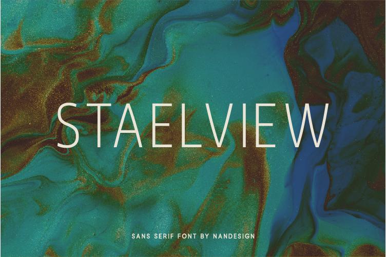 Staelview Font