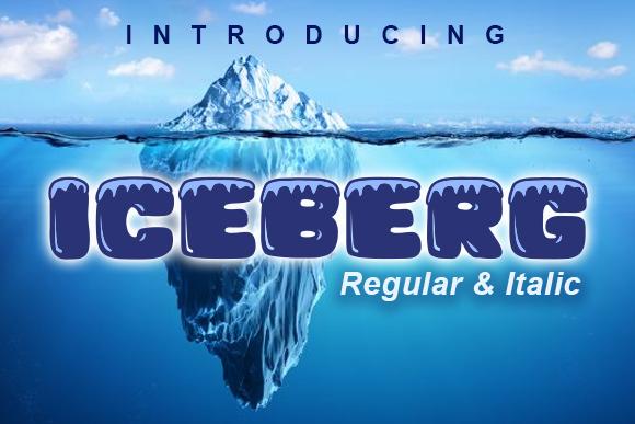 Iceberg Font