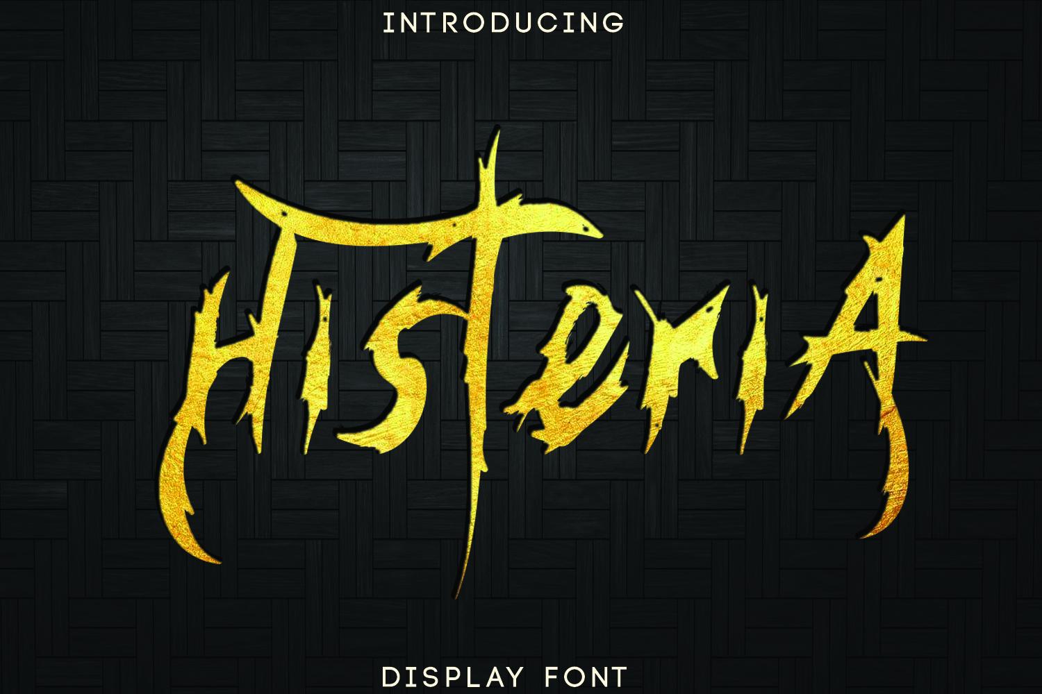 Histeria Font