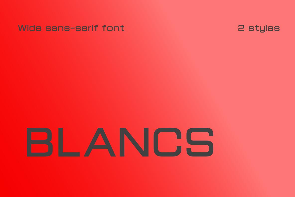 Blancs Font