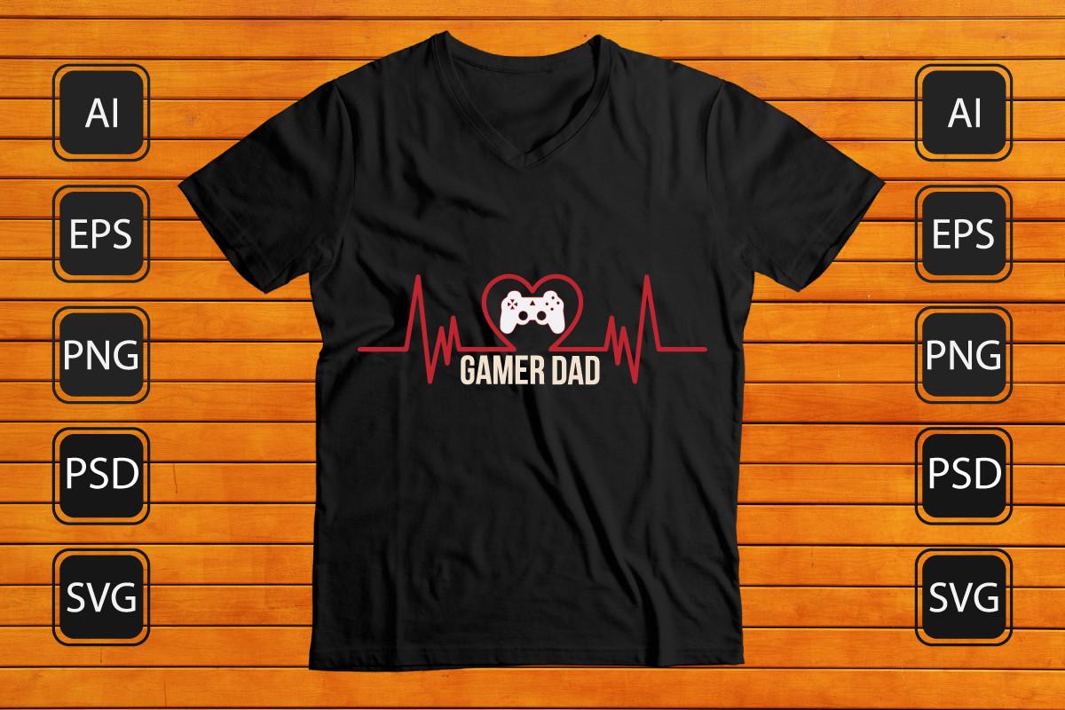 Gaming T-shirt Design
