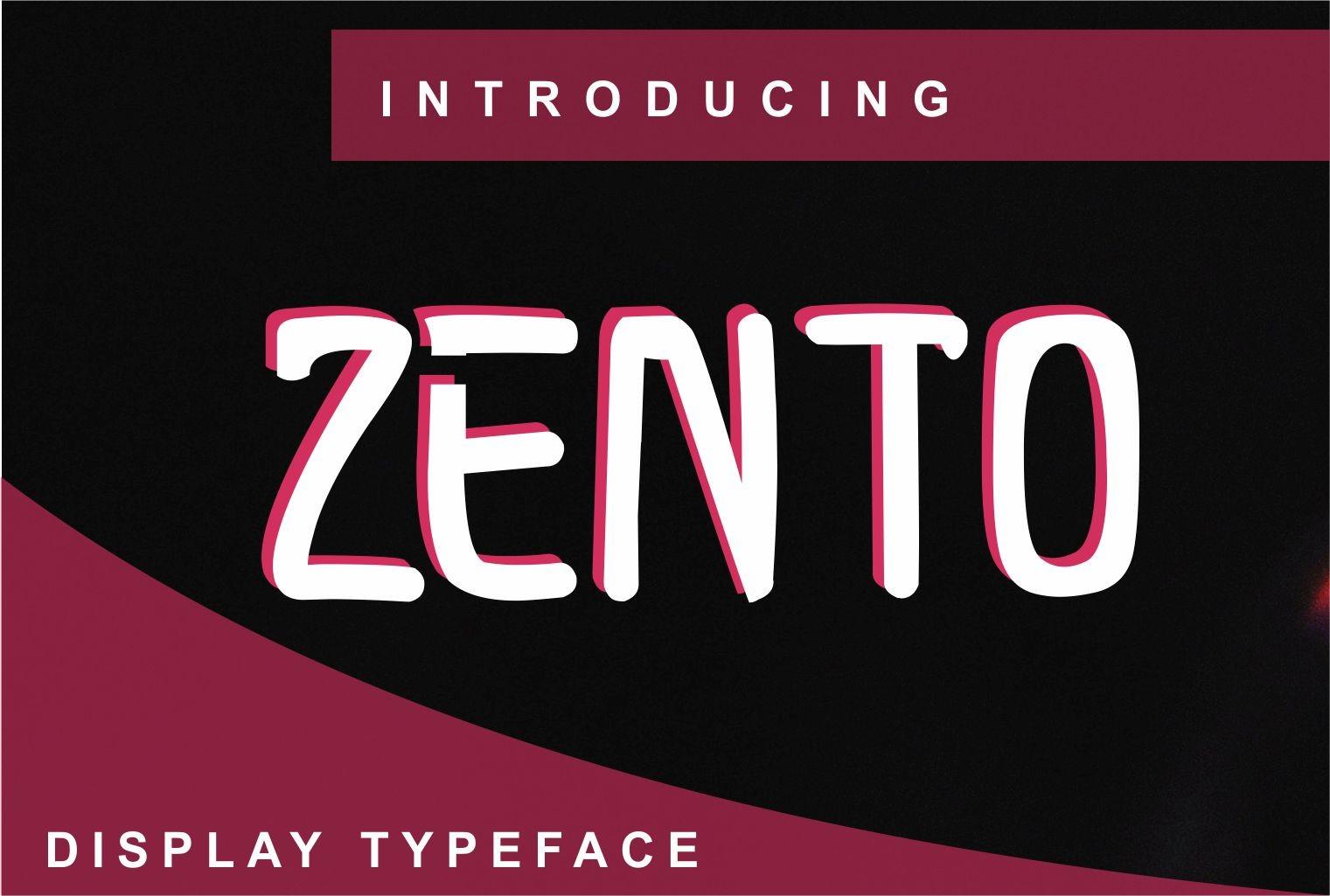 Zento Font