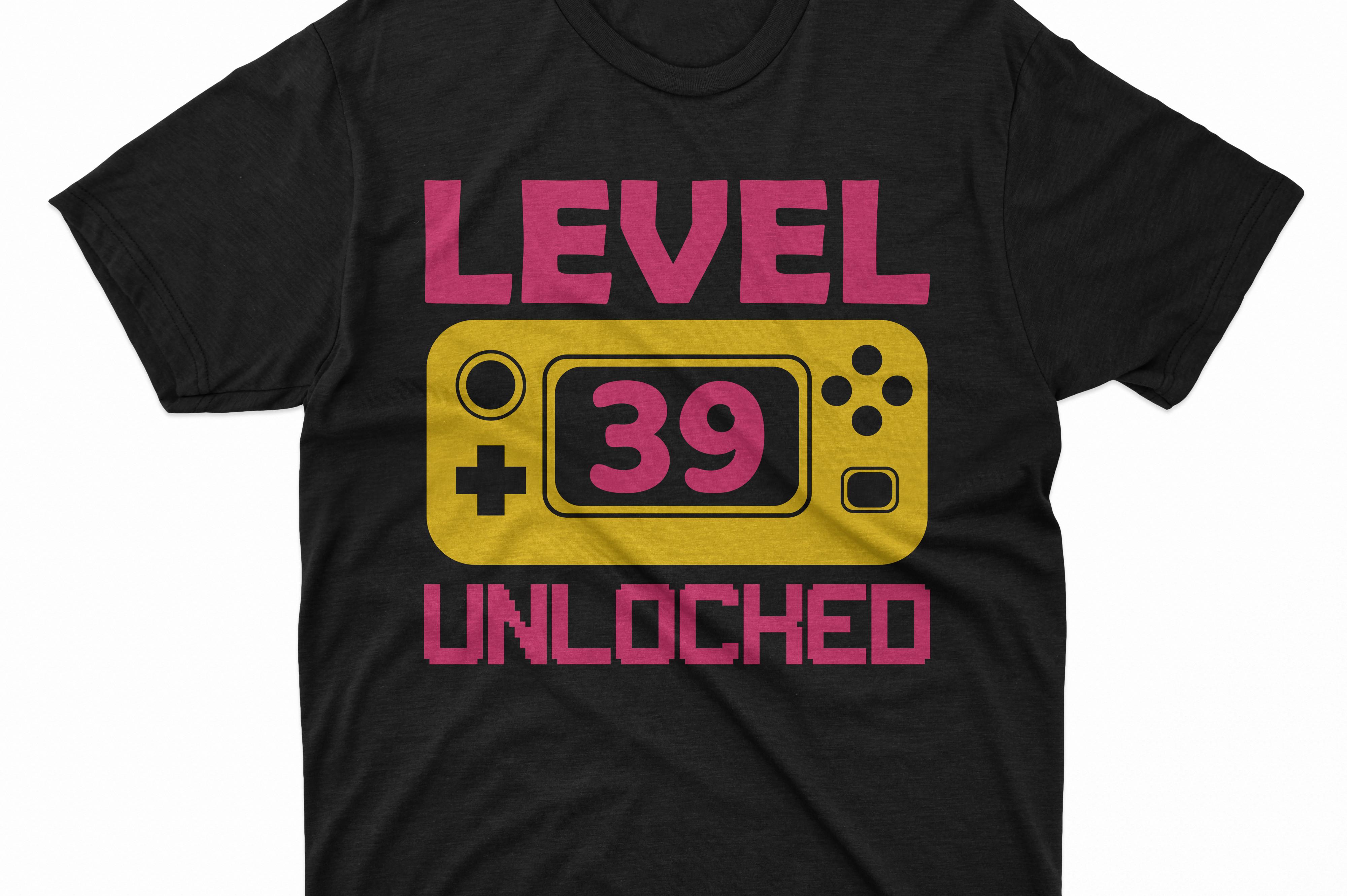 Level 39 Unlocked Gaming Shirt