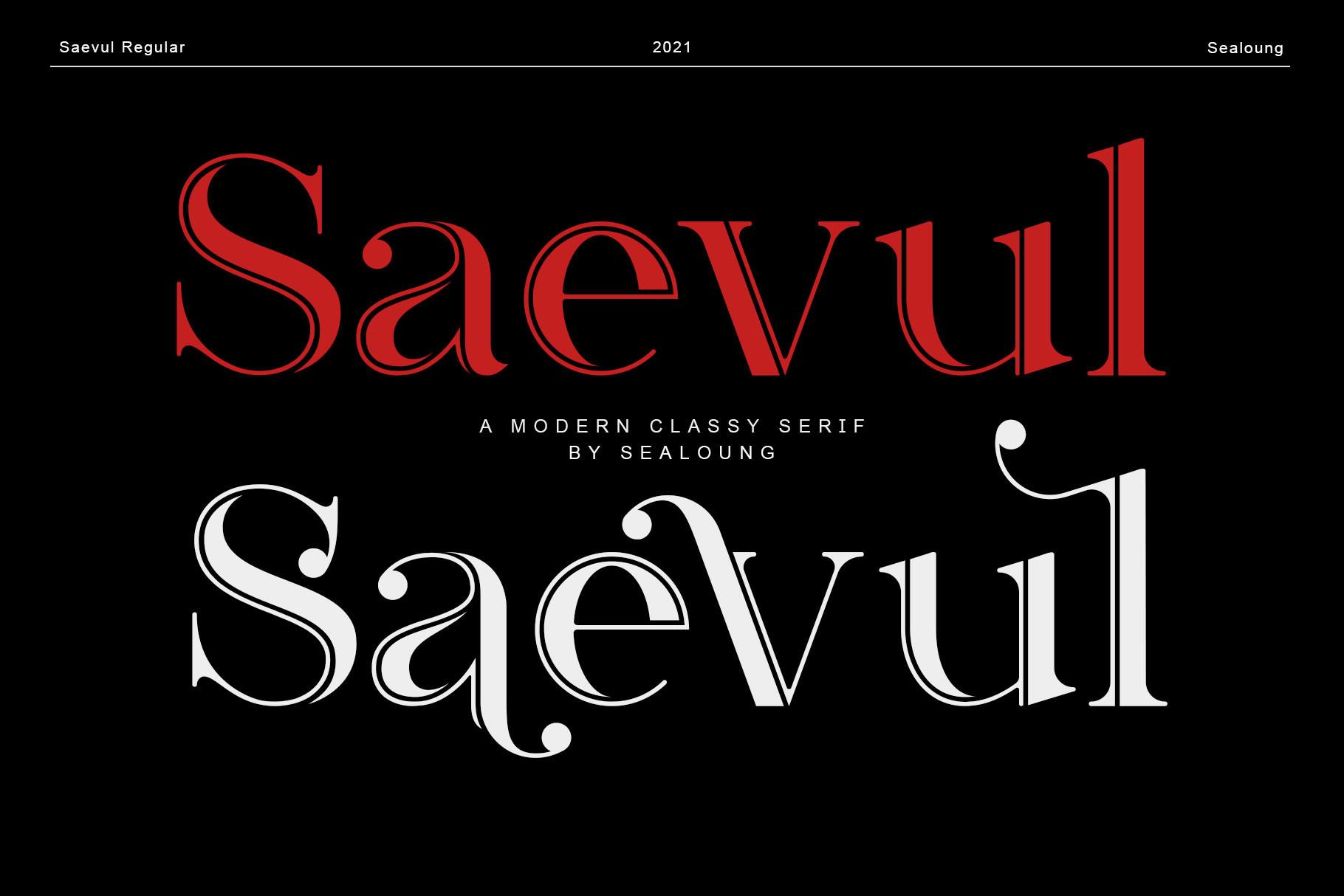 Saevul Font