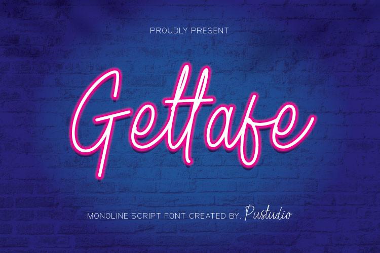 Gettafe Font