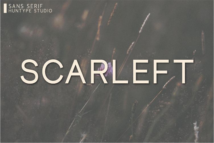 Scarleft Font