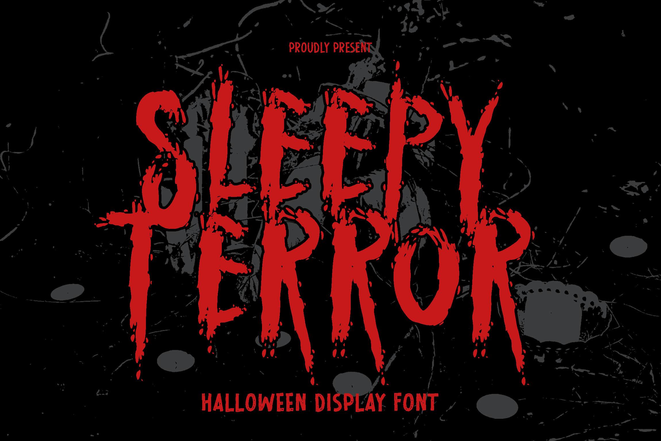 Sleepy Terror Font