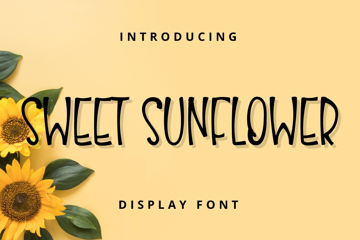 Sweet Sunflower Font