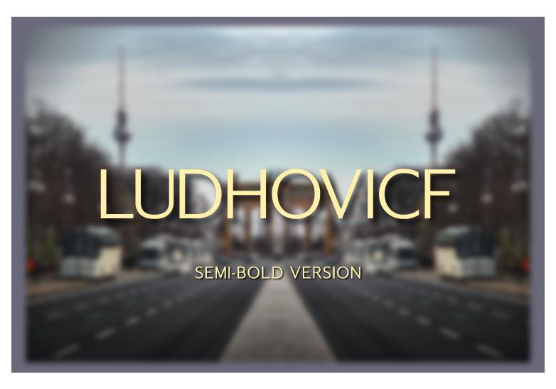Ludhovicf Semi-Bold Font