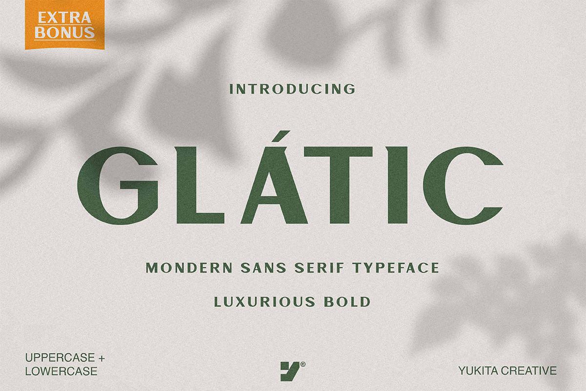 Glatic Font