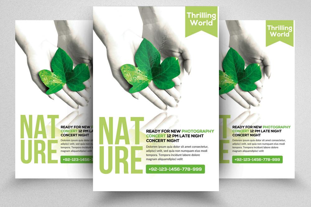 Environment / Nature Flyer Template