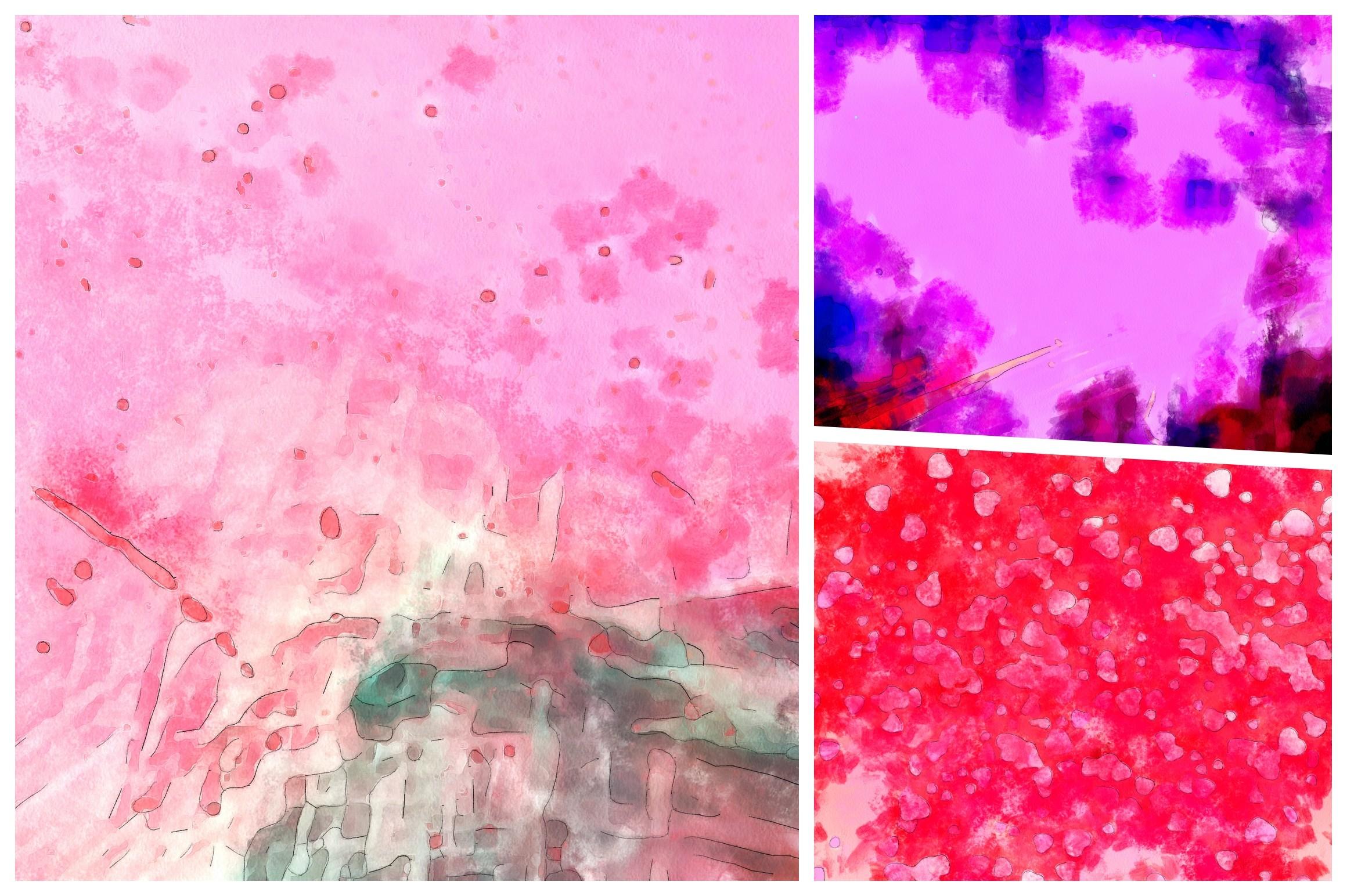 Watercolor Background Sublimation