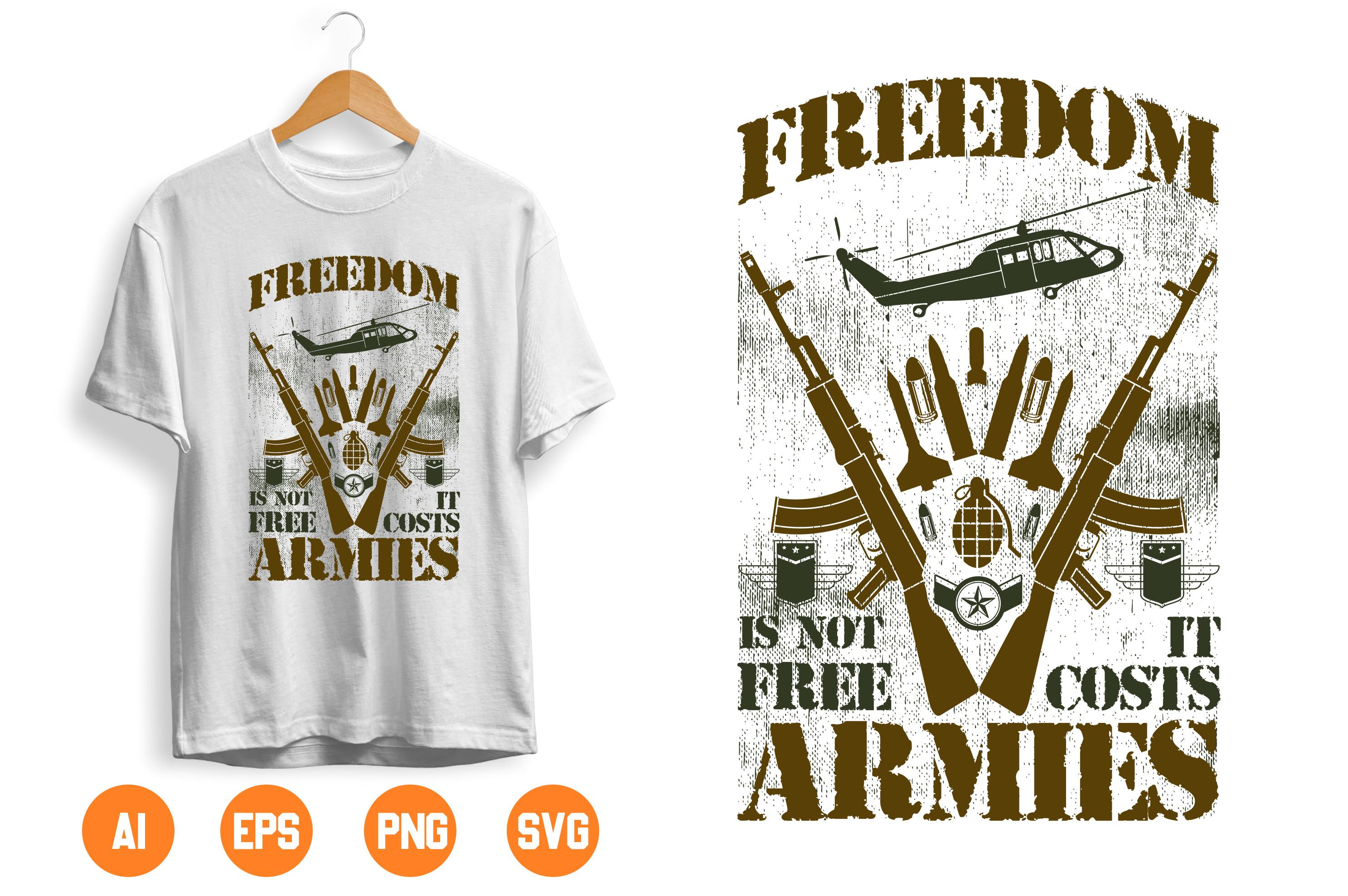 USA Army T-shirt Design 55