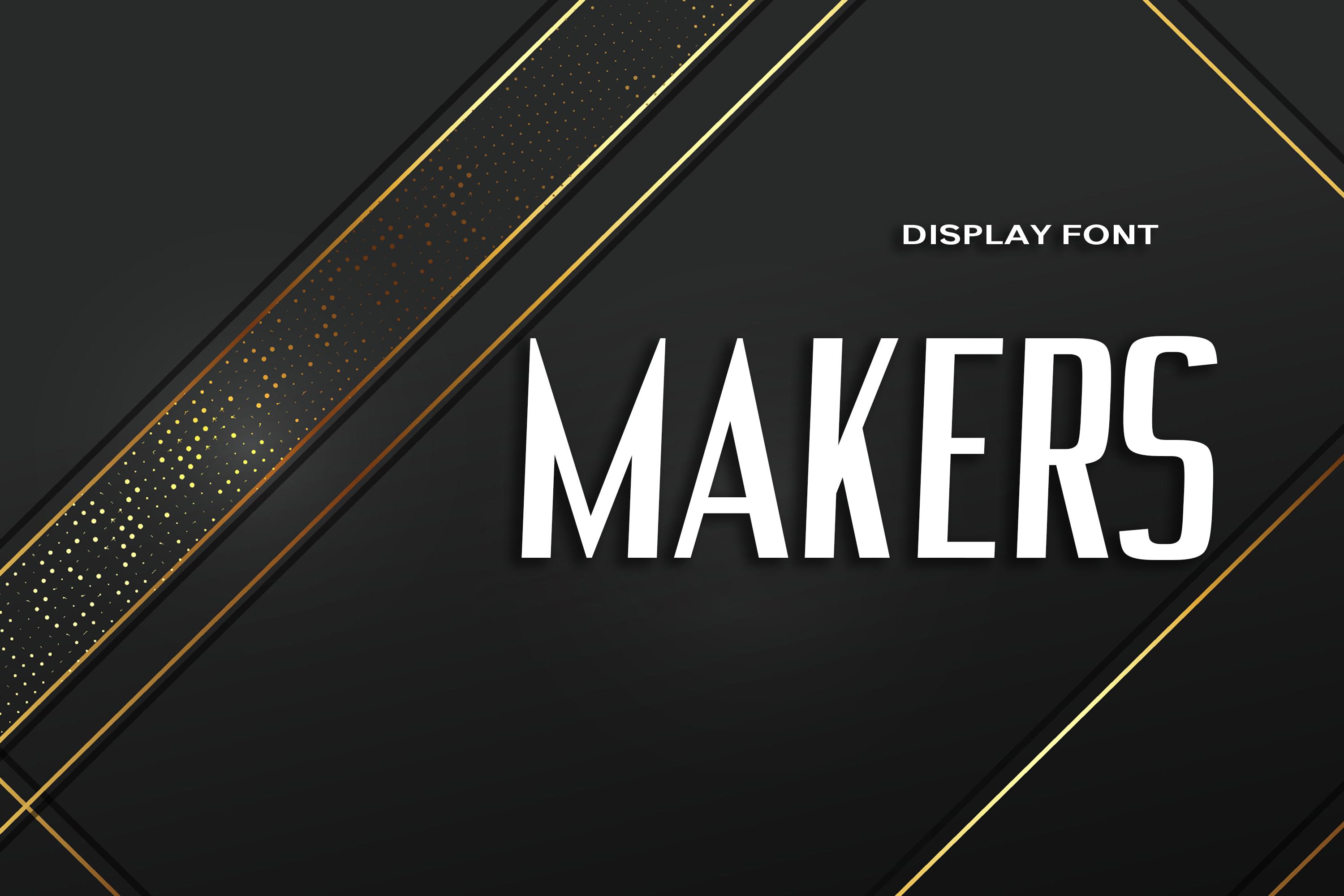Makers Font