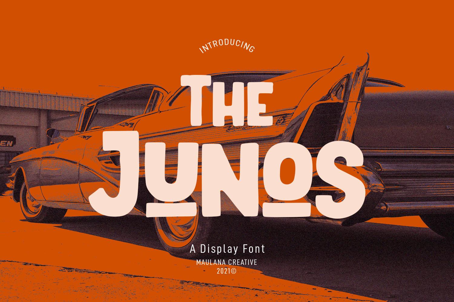 The Junos Font