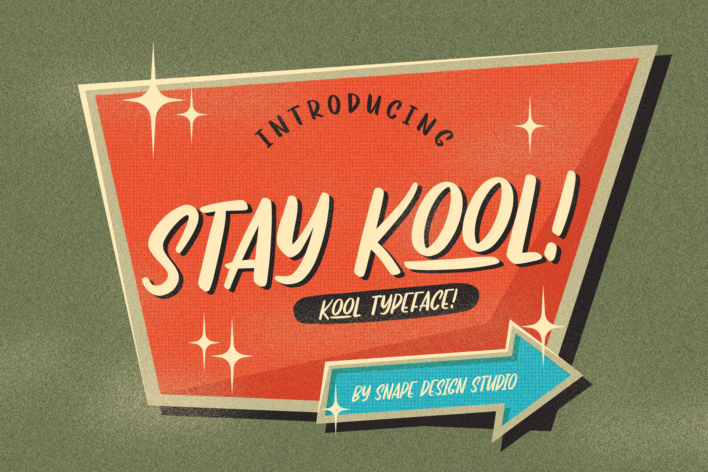 Stay Kool Font