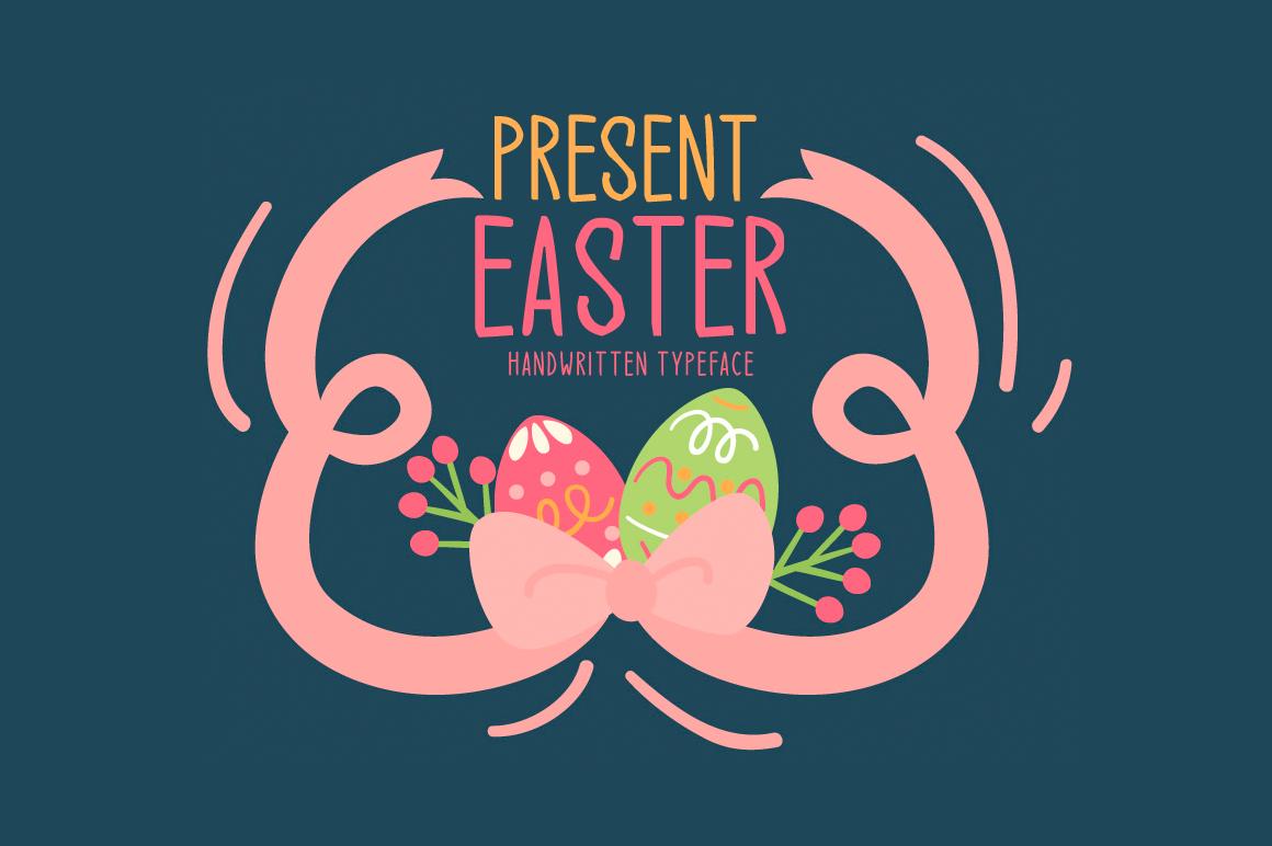 Present Easter Font