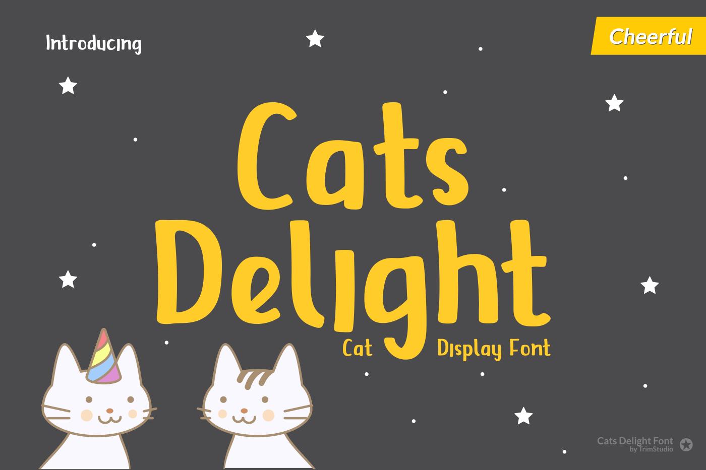 Cats Delight Font