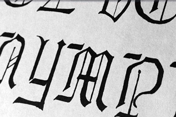 Lore Nokturnia Hollow Font