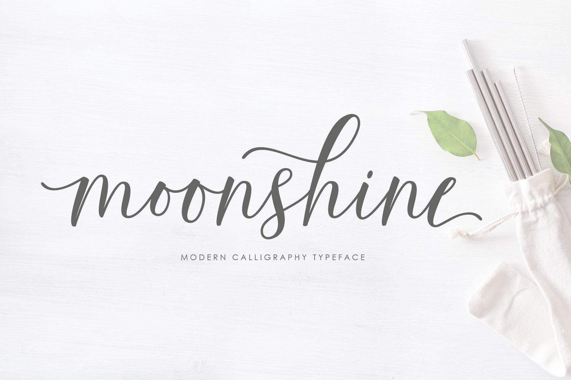 Moonshine Font