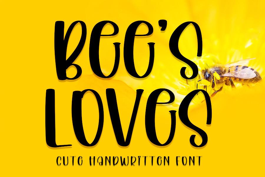 Bee's Loves Font