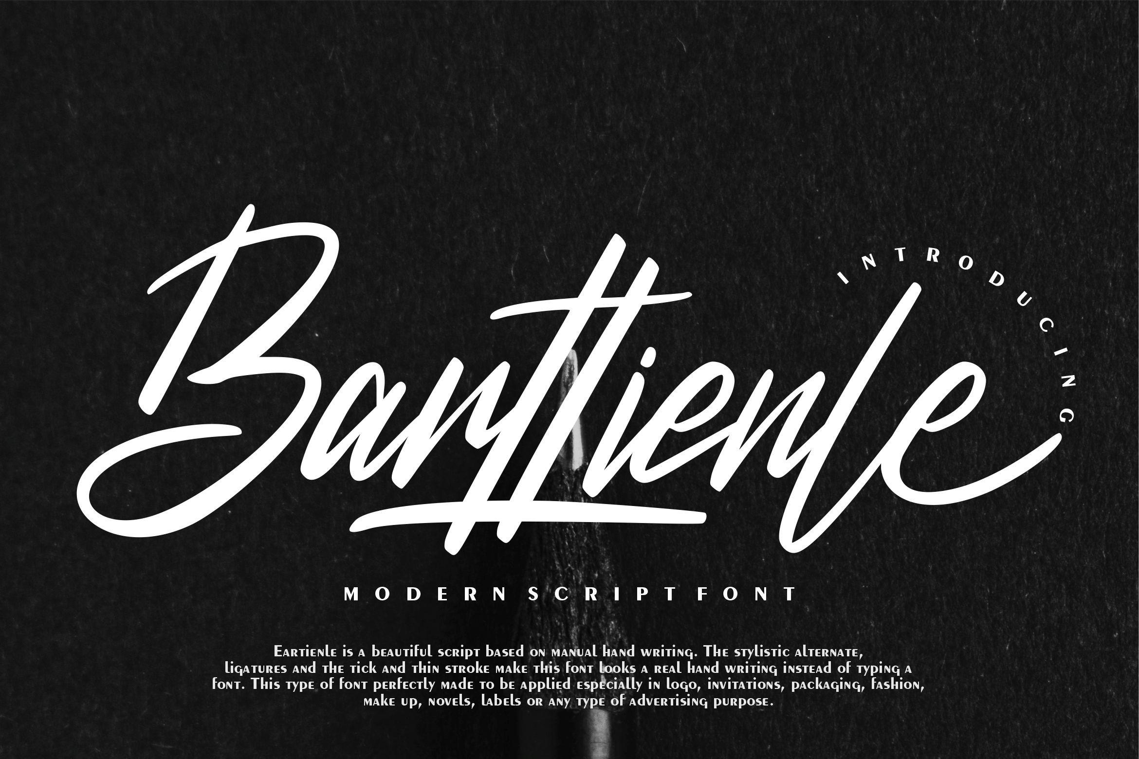 Barttienle Font
