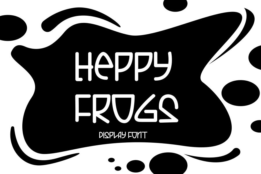 Heppy Frogs Font