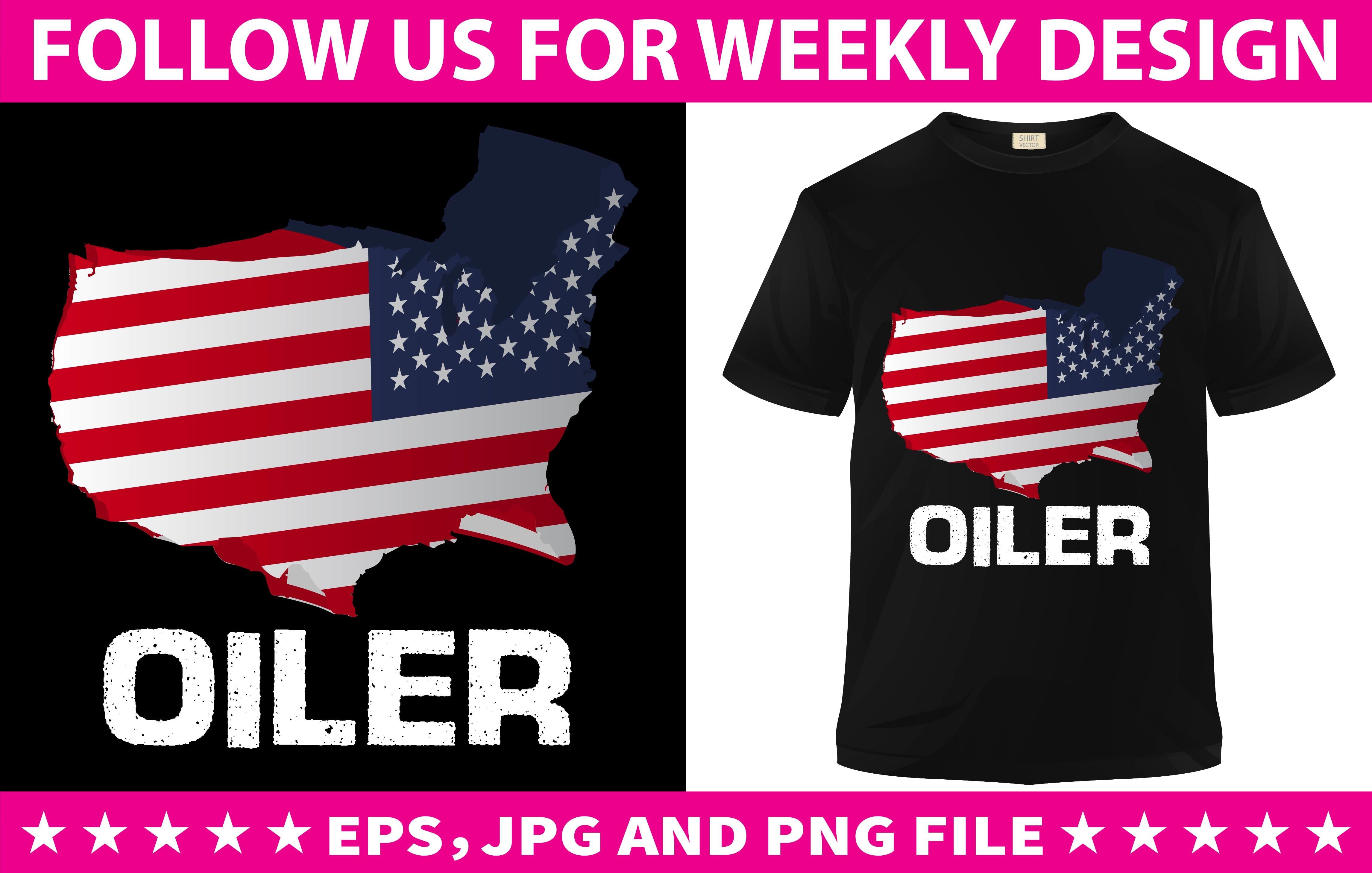 Oiler T Shirt Design Bundle