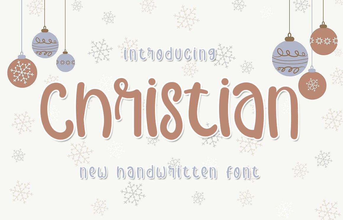 Christian Font