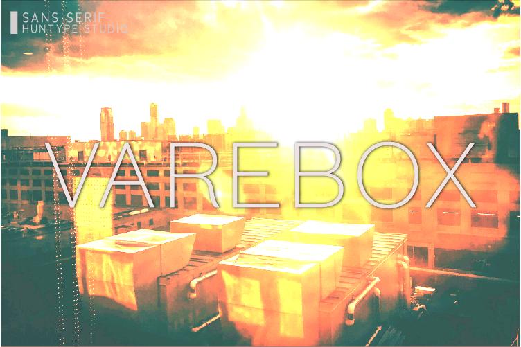 Varebox Font