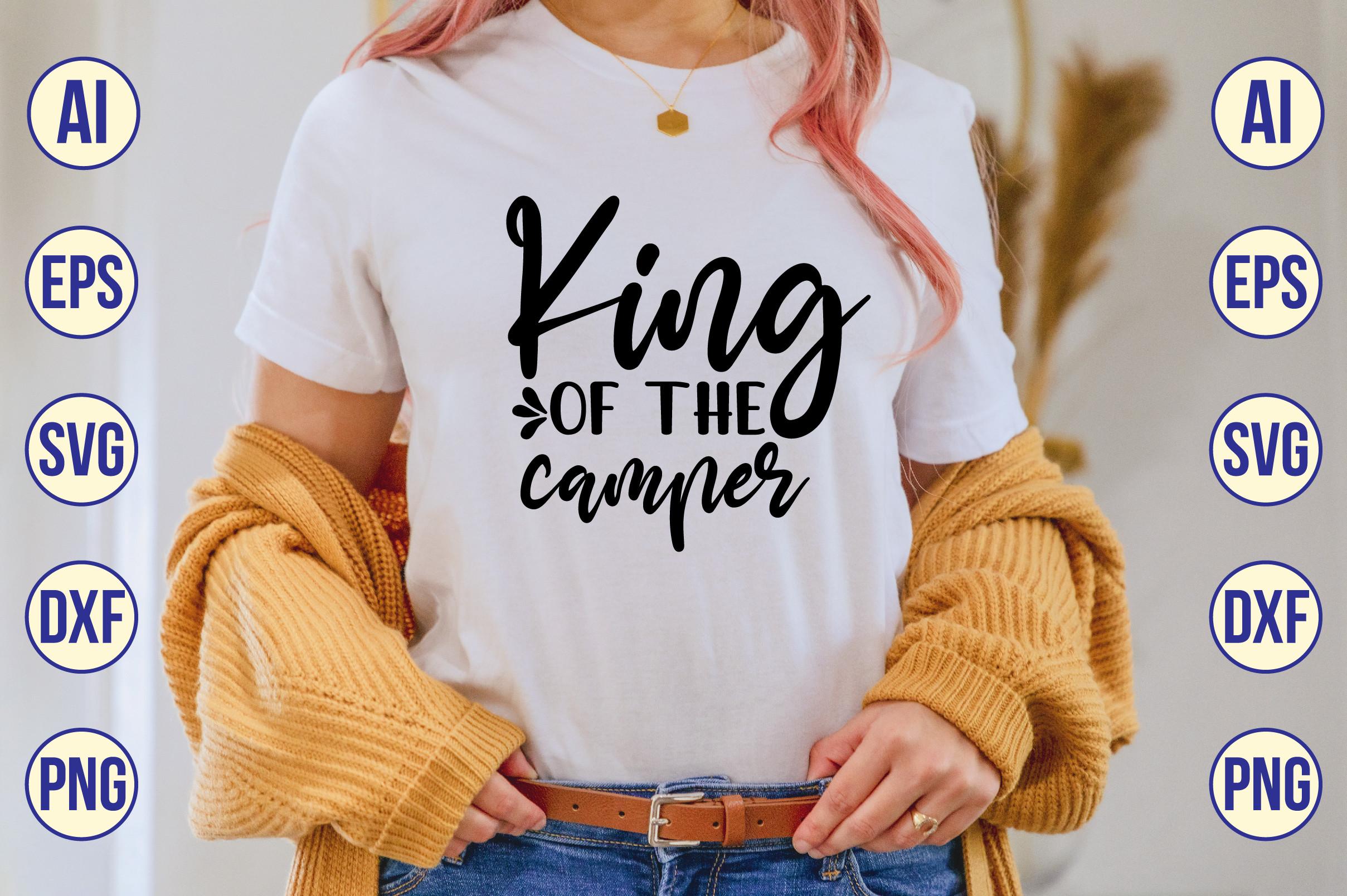 King of the Camper Svg