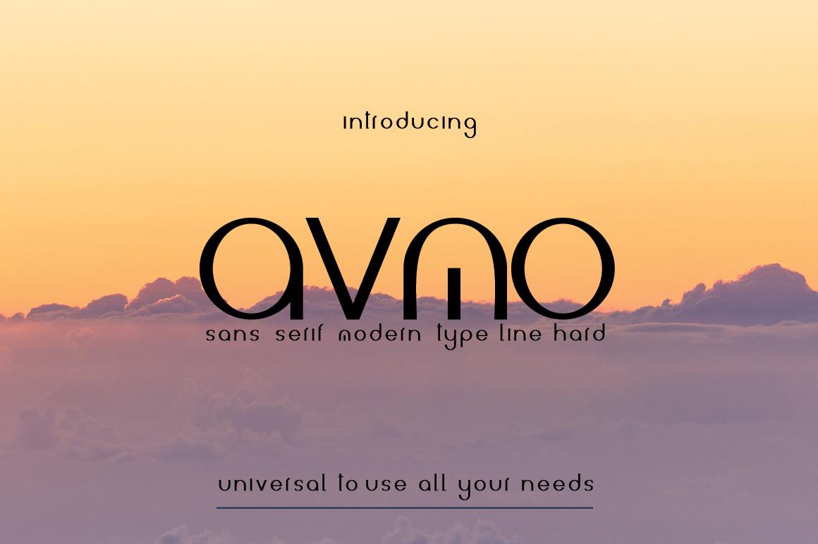 Avmo Font