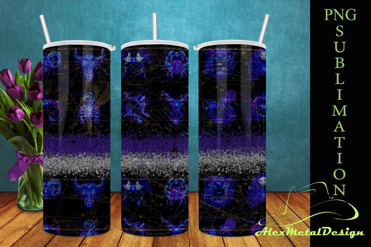 Zodiac Sublimation Tumbler Design 20oz