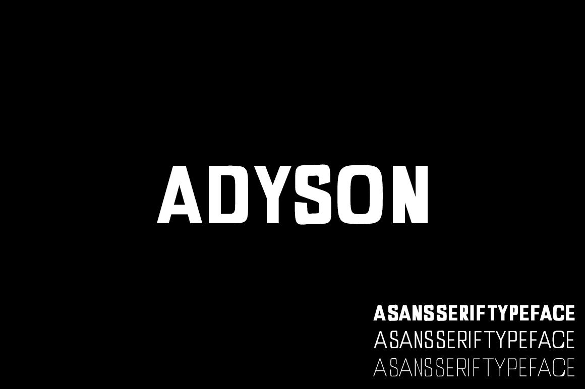 Adyson Font