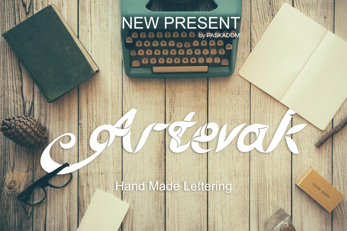 Artevak Font