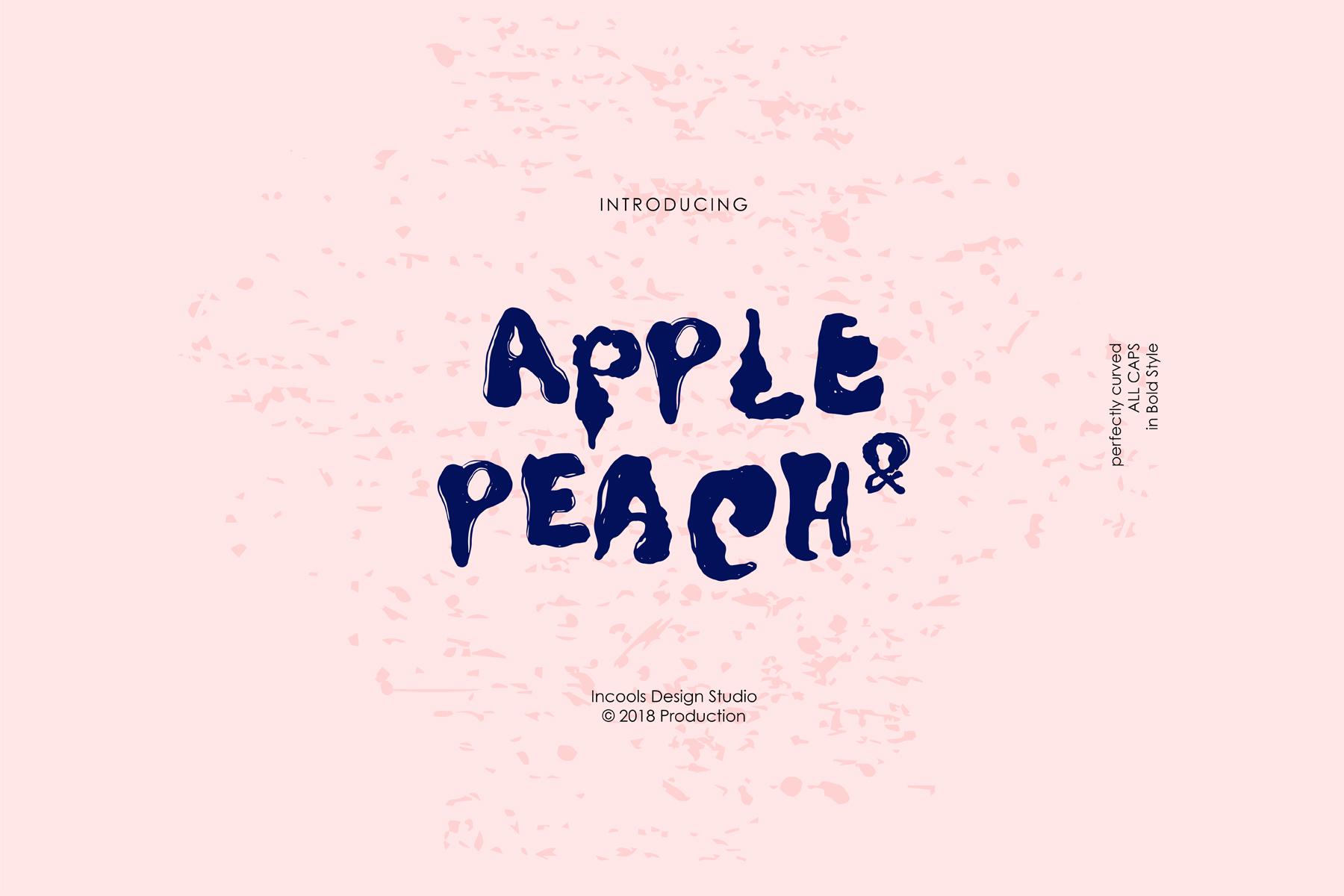 Apple & Peach Font